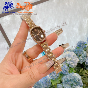 Reloj de Cuarzo Cuadrado de Lujo con Diamantes BVGRI para Mujer, Reloj de Pulsera Moderno para Damas, Opción de Compra al por Mayor - Product Image 1