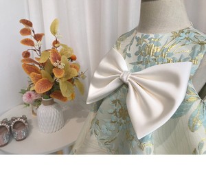 ชุดเดรสสวยๆ สำหรับเด็กผู้หญิง ชุดแสดง ชุดเพื่อนเจ้าสาว ชุดสีเขียว - Product Image 3