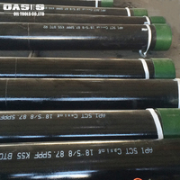 Tuyau de revêtement API 5CT K55 BTC pour puits de pétrole et d'eau