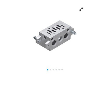 Base de Colector de Aire Festo NAV-3/4-4C-ISO NAV-1/4-1C-ISO 10173, Piezas Neumáticas Estándar Alemanas - Product Image 1