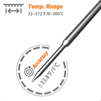 Termometer panggangan BBQ, cerdas Bluetooth nirkabel, termometer asap daging barbekyu, memasak dengan Magnet