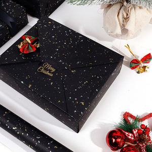 Custom 80g Luxury Hot Stamping Valentine's Day Birthday Party 43*300 cm <b>Christmas</b> Gift Packaging Cosmetic Box <b>Wrapping</b> <b>Paper</b> - Product Image 5