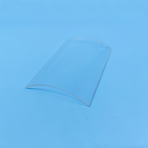 Verre en <span class=keywords><strong>acier</strong></span> incurvé transparent <span class=keywords><strong>pour</strong></span> appareil ménager intelligent Panneau <span class=keywords><strong>trempé</strong></span> en forme d'arc <span class=keywords><strong>pour</strong></span> décoration de salle de bain extérieure - Product Image 3