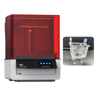 Nuevo Vnici02 Impresión 3D dental de alta precisión LCD DLP Resina Impresora 3D Tamaño grande 1 año de garantía USB