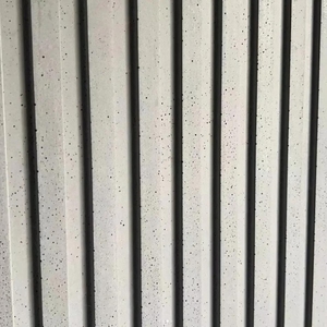 Tablero para colgar en la pared exterior de cafetería de color personalizable Opciones de tamaño de tablero de hormigón decorativo perforado - Product Image 2