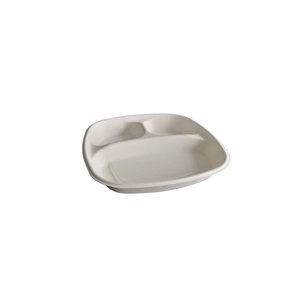 <span class=keywords><strong>Assiette</strong></span> en papier jetable de bonne qualité alimentaire <span class=keywords><strong>assiette</strong></span> à bagasse profonde à <span class=keywords><strong>3</strong></span> <span class=keywords><strong>compartiments</strong></span> <span class=keywords><strong>avec</strong></span> <span class=keywords><strong>couvercle</strong></span> sans danger pour le réfrigérateur pour le service des aliments - Product Image 5