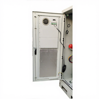 Armoire de télécommunications extérieure OEM résistante aux intempéries avec intégration de ventilateur de refroidissement pour boîtiers électroniques