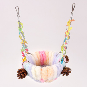 Nid douillet et lit balançoire pour oiseaux de petite taille, nichoir de reproduction pour Conure, Parrotlet, Lovebird - Product Image 3