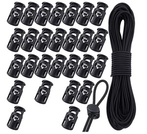 Best Selling Nickel-Free Plastic Cord <b>Lock</b> Stopper with Customized Color for Garment Bags & Home Textile Made in Vietnam - Product Image 1
