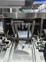 Machine d'emballage horizontale automatique à grande vitesse pour tablettes, savons, cosmétiques, boissons, masques, avec pompe à roulement PLC
