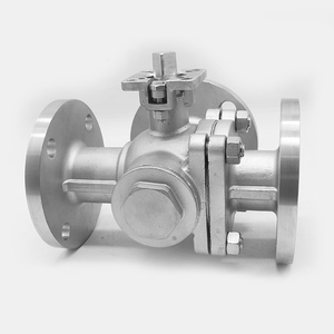 DN32รับลูกบอล3ทางพอร์ตขนาด1-1/4นิ้วพร้อมแผ่นยึด ISO5211 - Product Image 3