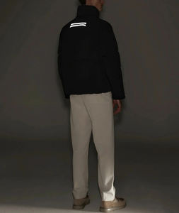 Chaqueta Acolchada de Lona para Hombre, de Alta Calidad, para Invierno, Resistente al Viento, Transpirable, con Capucha, Relleno de Algodón, Logotipo Bordado, Venta al Por Mayor - Product Image 4