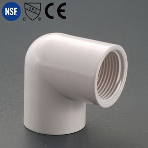 Codo Roscado de <span class=keywords><strong>PVC</strong></span> de 3 Pulgadas (110 mm) a 90 Grados para Tuberías, Conector de Alta Presión para Sistemas de Suministro de Agua y Drenaje, Fábrica SAM-UK - Product Image 1
