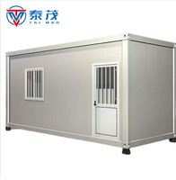 Estructura de acero desmontable para casas portátiles prefabricadas modulares de montaje rápido para uso en campamento o dormitorio Material de acero