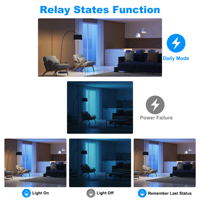 Módulo de Interruptor Inteligente KEMEK con Dimmer, WiFi Tuya, 1 o 2 Canales, CA 100-240V, para el Hogar, Módulo Dimmer WiFi