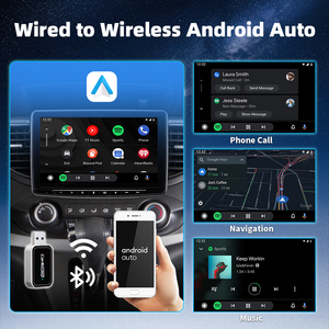 Wired to <b>Wireless</b> Carplay & <b>Android</b> <b>Auto</b> WiFi Dongle Portable OBD2 Touch Control Online Upgrade Plug Play ZC12B - Product Image 4