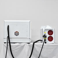 Machine de découpe laser à fibre compacte 800W, refroidie par air, portable, pour tôles métalliques, idéale pour les ateliers de prototypage