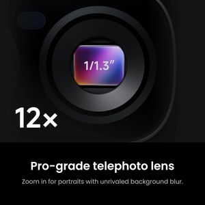 Caméra de vlogging Insta360 Luna Ultra 8K avec double objectif <span class=keywords><strong>Leica</strong></span>, zoom 12x, capteur 1 pouce, écran tactile détachable de 2 pouces, triple puce IA, format de poche - Product Image 3