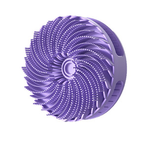 Lhm Dual Side Silicone Bath Brush Massage Head Cleaning Oval Shape Adult Use - Product Image 5