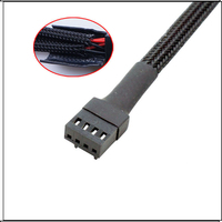 Câble d'extension de ventilateur PWM 4 broches, répartiteur 1 vers 4 ports pour ventilateurs CPU et de châssis, résout le problème de manque de connecteurs