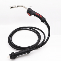 Torche à main NORTH N25 avec connecteur européen en laiton, câble de 3m/5m, refroidissement par eau/air, compatible MIG/MAG, certifiée CE