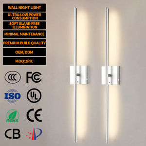 6000mAh High-Capacity 8W USB Rechargeable 1000MM Long Battery Operated <b>Wireless</b> Gold Silver Black Available LED Night <b>Light</b> - Product Image 3