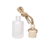 Bouteille de parfum ronde à suspendre pour voiture, Logo personnalisé, 10ml, ml, désodorisant, diffuseur