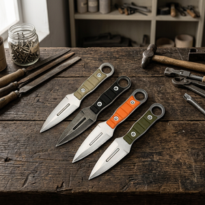 Couteau tactique russe à lame fixe en acier inoxydable 3cr13, garantie de 3 ans, autodéfense, utilitaire, survie, chasse, camping en plein air - Product Image 3