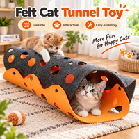 Maison pour chat modulaire en feutre, empilable, en forme de cube, pour vente en gros, combinaison DIY, maisonnette pour animaux de compagnie, taille et couleur personnalisables OEM