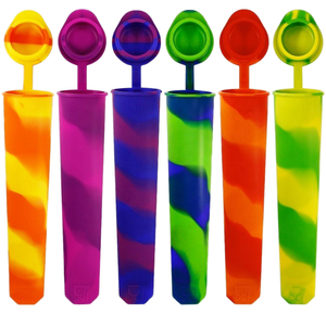 Chất Lượng Cao Hỗn Hợp Màu Sắc Tái Sử Dụng Silicone Popsicle Khuôn <span class=keywords><strong>Mini</strong></span> Ice Cream Maker Cho Bé Chất Lượng Silicone Popsicle Khuôn - Product Image 2