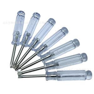 Juego de destornilladores Phillips transparentes de 100 mm con punta cruzada, herramienta de bricolaje para reparación de juguetes - Product Image 1