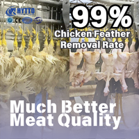 Machine Automatique d'Abattage de Poulets Équipement de Traitement de Volaille Prix d'Usine Capacité de 1000 à 2000 Poulets par Heure