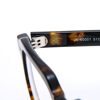 Mazzucchelli femmes petite taille lunettes de soleil Rivet fait à la main polygone forme acétate optique cadre épais lunettes cadres ordinateur