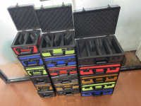 Petite quantité pour le contrôle qualité, valise de rangement personnalisée en aluminium pour cartes de sport classées BGS PSA SGC, avec une bonne qualité