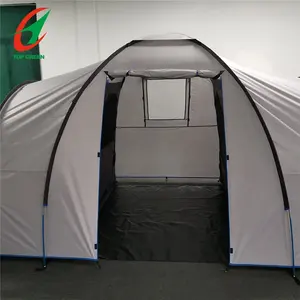 럭셔리 유리 섬유 가족 헤비 듀티 야외 캠핑 6 명 캠핑 텐트