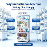 Distributeur automatique de capsules à double couche personnalisé, directement de l'usine, à monnayeur, pour aire de jeux intérieure