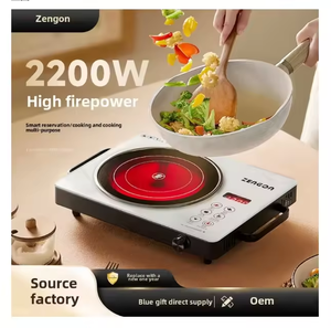 เตาอินฟราเรดอัจฉริยะ 1300W 2200W 3500W สำหรับใช้ในครัวเรือน ไม่ต้องใช้หม้อพลาสติก ใช้กับเคาน์เตอร์ได้ กำลังไฟสูง 2 - Product Image 1