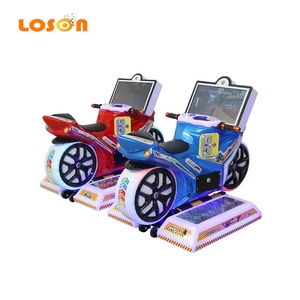 Máy Arcade Đua Điện Tử Máy Giải Trí Công Viên Giải Trí Mô Phỏng Lái Xe Mô Tô Trẻ Em Trò Chơi Chạy Bằng Đồng Xu - Product Image 4