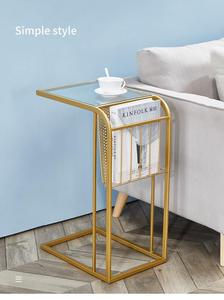 Sofa <strong>Side</strong> <strong>Table</strong> for Promotional Sales Coffee <strong>Table</strong> With Storage Case Low Price Decorative <strong>Rectangle</strong> Metal Living Room Furniture - Product Image 4