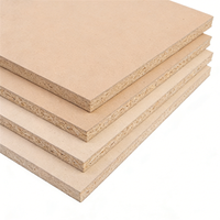 Panneau MDF ignifuge à épaisseur personnalisée, panneau de fibres à densité moyenne pour la construction, panneau mural intérieur