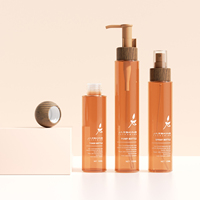 Botol Pompa Lotion Kosmetik Frosted 100ml 120ml 150ml, Botol Semprot Kaca Fine Mist dengan Tutup Kayu Bambu