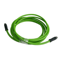 Câble Ethernet industriel SHANWEI M8 Femelle 4 cœurs Codage de type D Aviation Haute flexibilité Chaîne de traînage Connecteur de capteur IP67