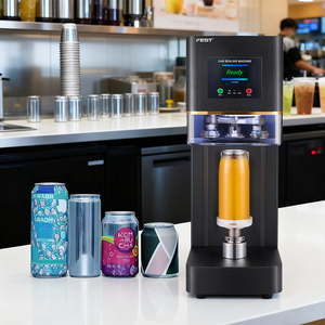 Intelligent Commercial Automatic Electric Can Sealing <b>Machine</b> for Beverage Beer Soda Paper Packaging - Product Image 1