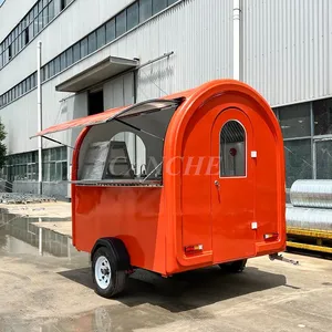 Chariot de restauration mobile populaire en UE pour la vente de glaces, café et autres boissons, idéal pour la vente de nourriture de rue - Product Image 1