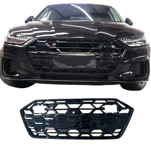 Parrilla Delantera de Alta Calidad para <span class=keywords><strong>Audi</strong></span> <span class=keywords><strong>A7</strong></span> C8, Actualización a S7 para los Modelos 2019, 2020, 2021, 2022, <span class=keywords><strong>2023</strong></span> y 2024 - Product Image 2