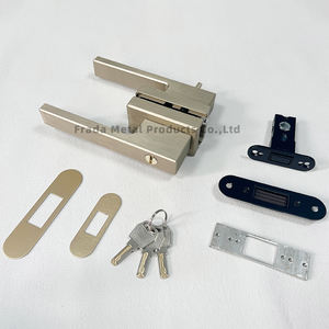 Serrure magnétique en aluminium pour porte coulissante et battante en verre - Product Image 2