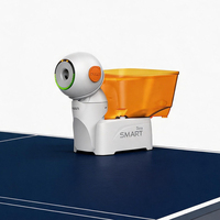 Machine à balles de tennis de table automatique Pusun Original Factory pour DORASmart, robot de ping-pong écologique en plastique, rotation variable