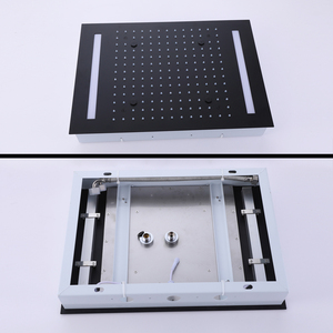 Ceiling Mount Spa <strong>Shower</strong> <strong>System</strong> With Led Light Atomizing and Rainfall <strong>Shower</strong> Head Smart Modern Bathroom <strong>Shower</strong> Set 14*20Inch - Product Image 4