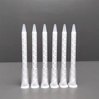 Mélangeur statique en plastique PP MAH 05-17T MA 05-17, applicateur mini pour époxy, tube de mélange, embout pour robot automobile, vis à baïonnette, adhésif 50ML
