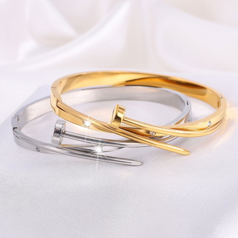 Bracelet Vintage Plaqué Or - Occasion, Bijou Rétro élégant